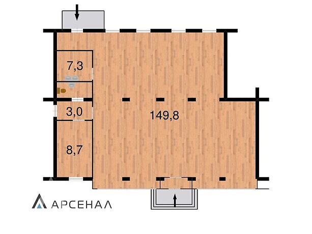 Аренда офисного помещения в Запорожье, Победы улица 93, помещений - 3, этаж - 1 фото 1 Аренда офисного помещения в Запорожье, Победы улица 93, помещений - 3, этаж - 1 фото 1