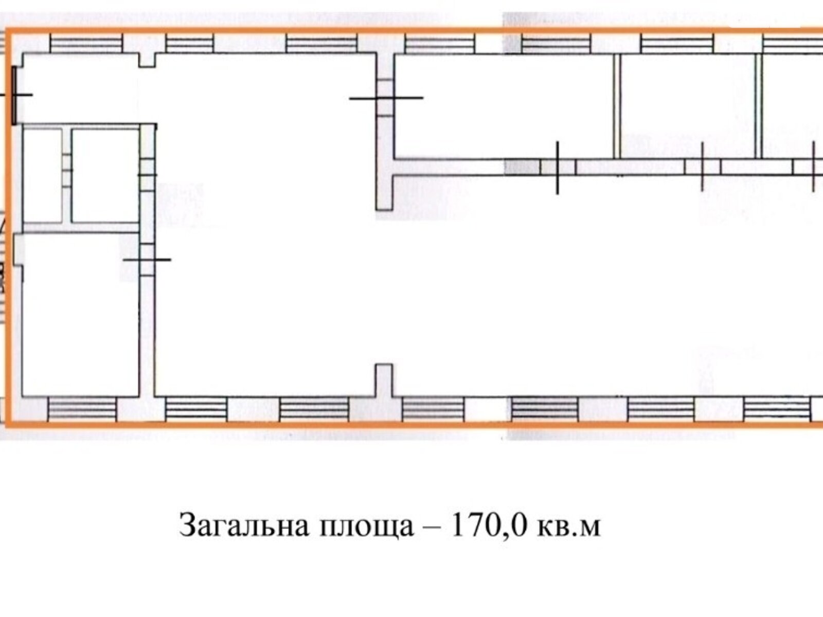 Аренда офисного помещения в Чернигове, П`ятницька, помещений - 5, этаж - 3 фото 1