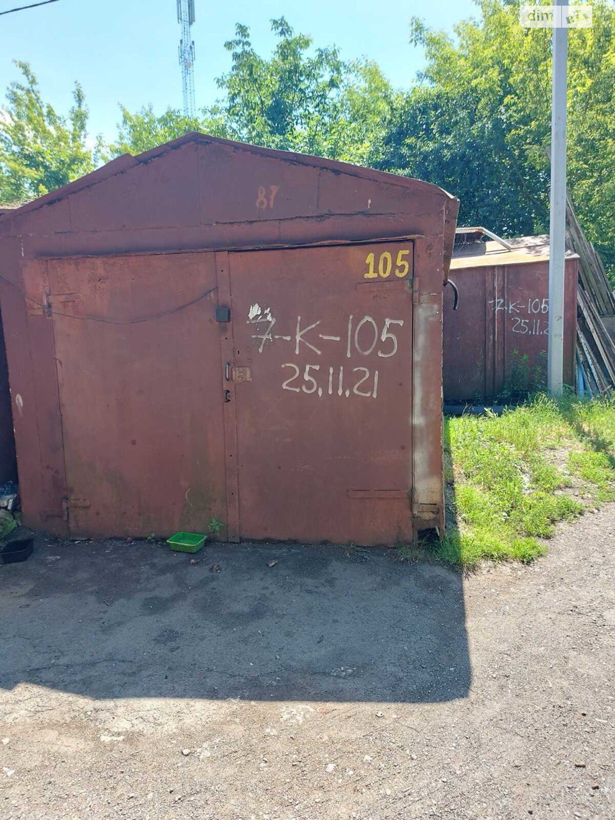 Отдельно стоящий гараж под легковое авто в Виннице, площадь 18 кв.м. фото 1 Отдельно стоящий гараж под легковое авто в Виннице, площадь 18 кв.м. фото 1