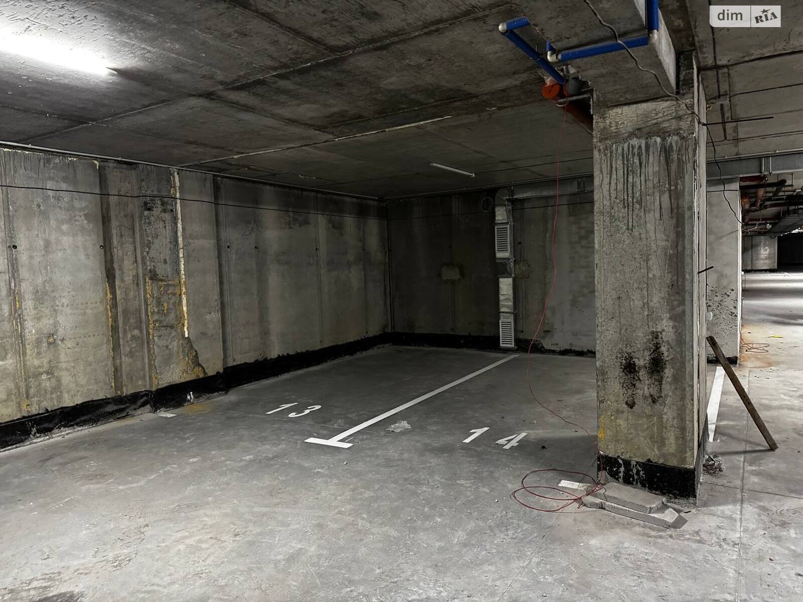 Місце на підземному паркінгу під легкове авто в Тернополі, площа 35 кв.м. фото 1