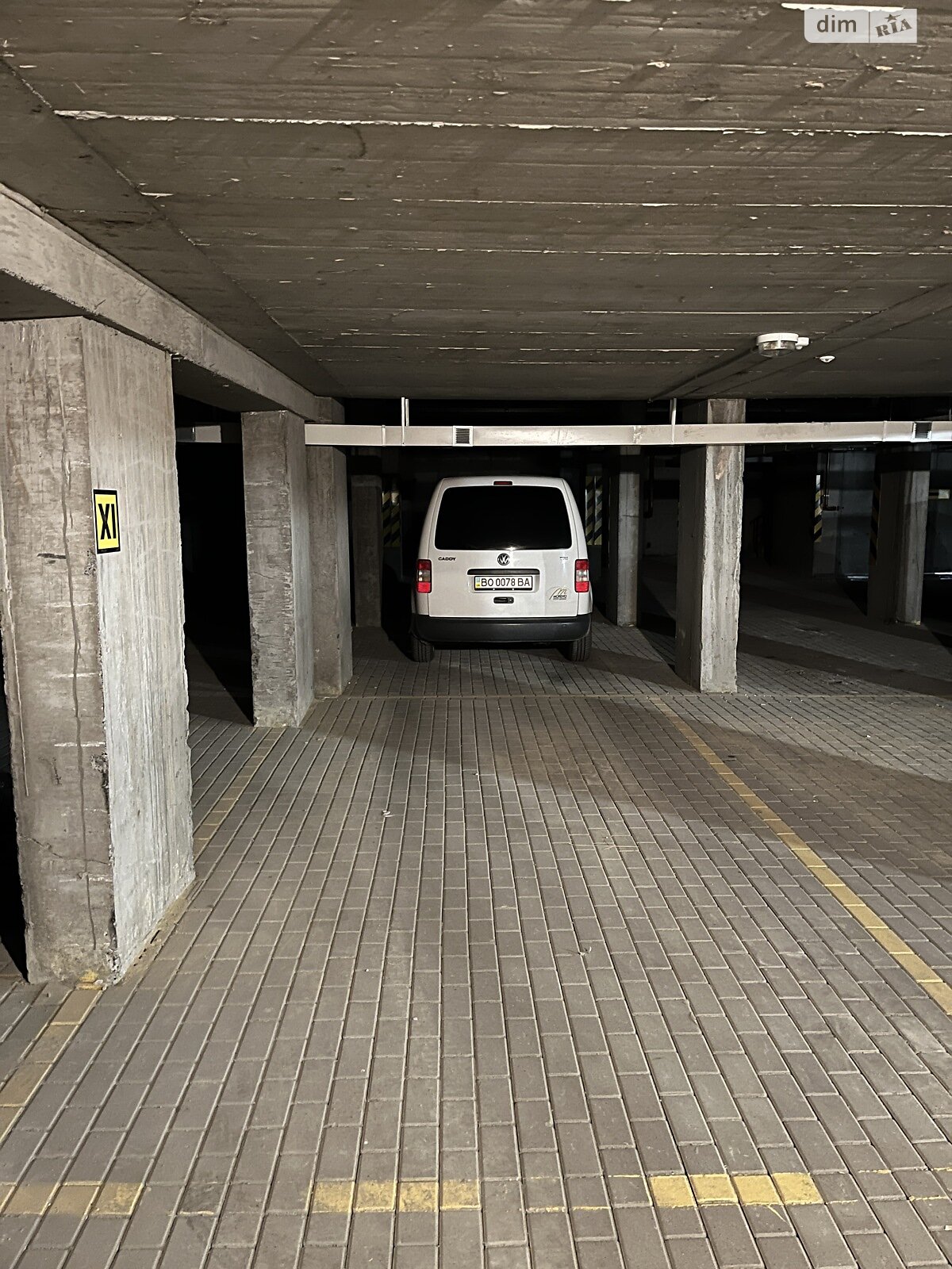 Место на подземном паркинге под легковое авто в Тернополе, площадь 16 кв.м. фото 1