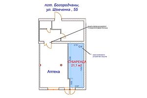 Коммерческое помещение в Богородчанах, Шевченка 55, цена аренды: 10 000 грн за объект фото 2