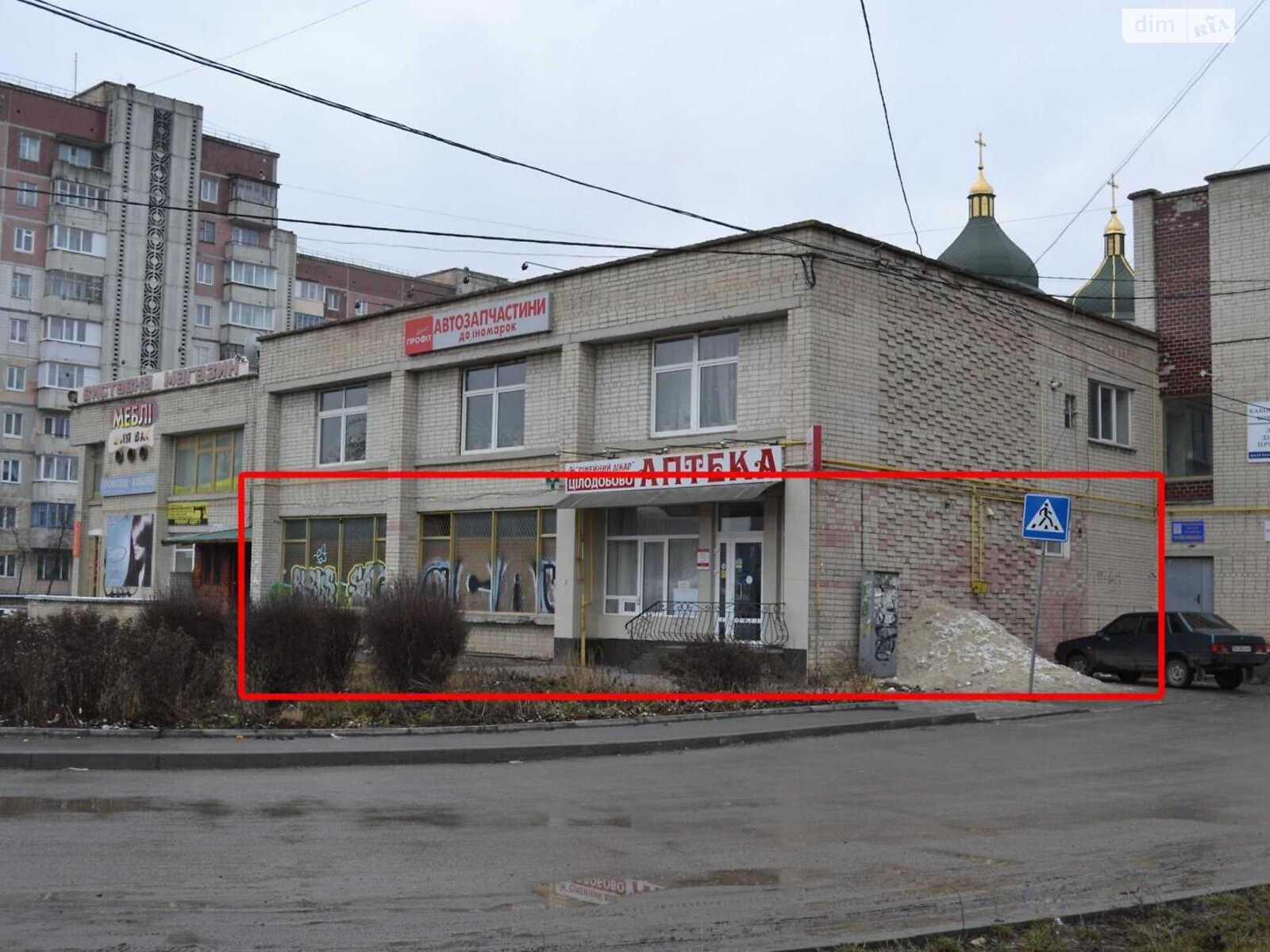 Коммерческое помещение в Тернополе, сдам в аренду по 15-го Апреля улица, район Бам, цена: 151 500 грн за объект фото 1