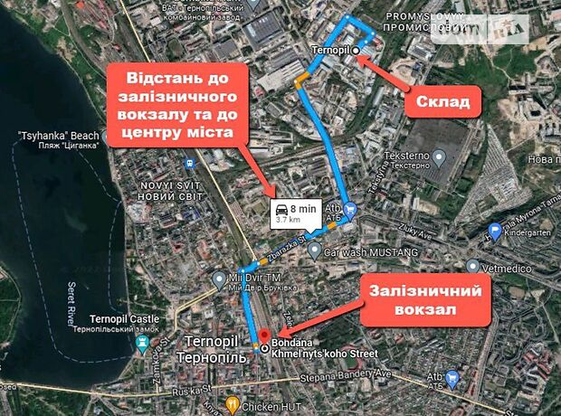 Комерційне приміщення в Тернополі, здам в оренду по Поліська вулиця, район Промисловий, ціна: 55 000 грн за об’єкт фото 1 Комерційне приміщення в Тернополі, здам в оренду по Поліська вулиця, район Промисловий, ціна: 55 000 грн за об’єкт фото 1