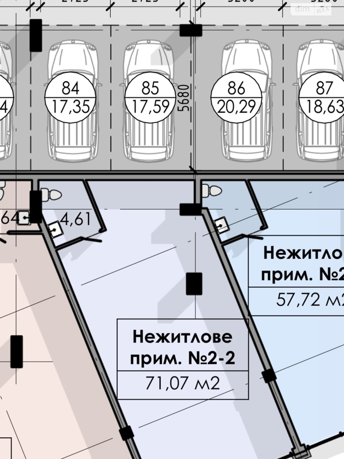 Специальное помещение в Днепре, сдам в аренду по Короленко улица 2К, район Шевченковский, цена: 43 254 грн за объект фото 1