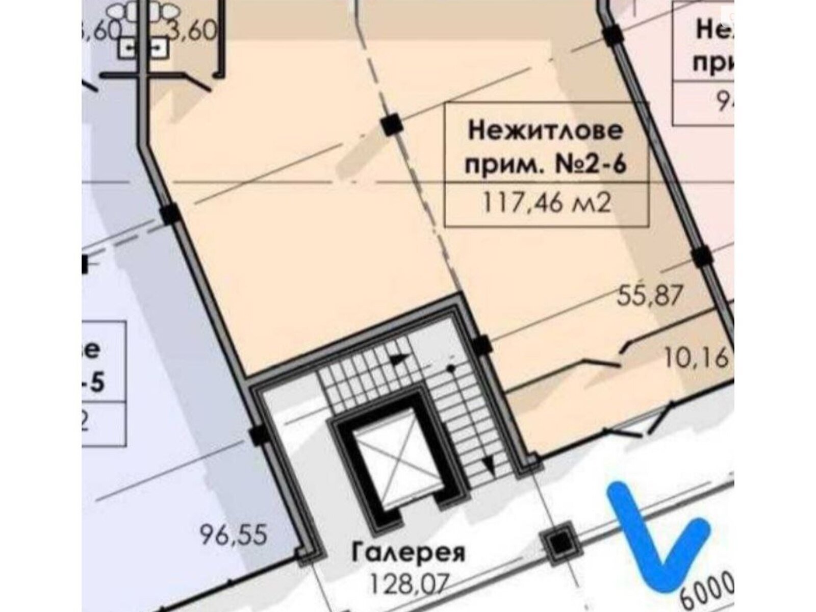 Специальное помещение в Днепре, сдам в аренду по Короленко улица 2К, район Центр, цена: 79 680 грн за объект фото 1