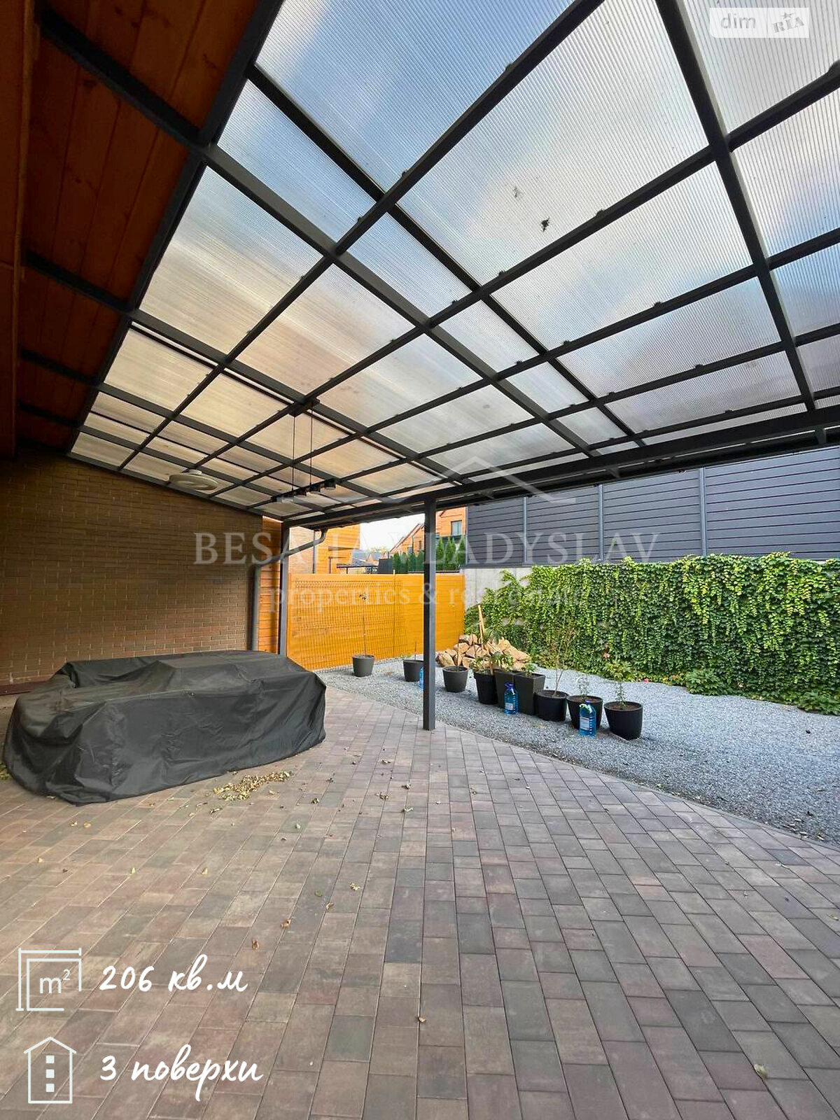 двопроверховий таунхаус, 162.7 кв. м, цегла. Здається помісячно в Дніпрі, в районі Самарський фото 1