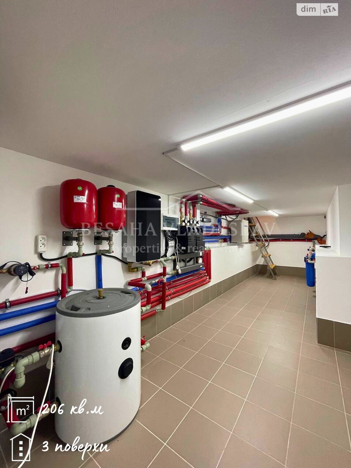 двопроверховий таунхаус, 162.7 кв. м, цегла. Здається помісячно в Дніпрі, в районі Самарський фото 1