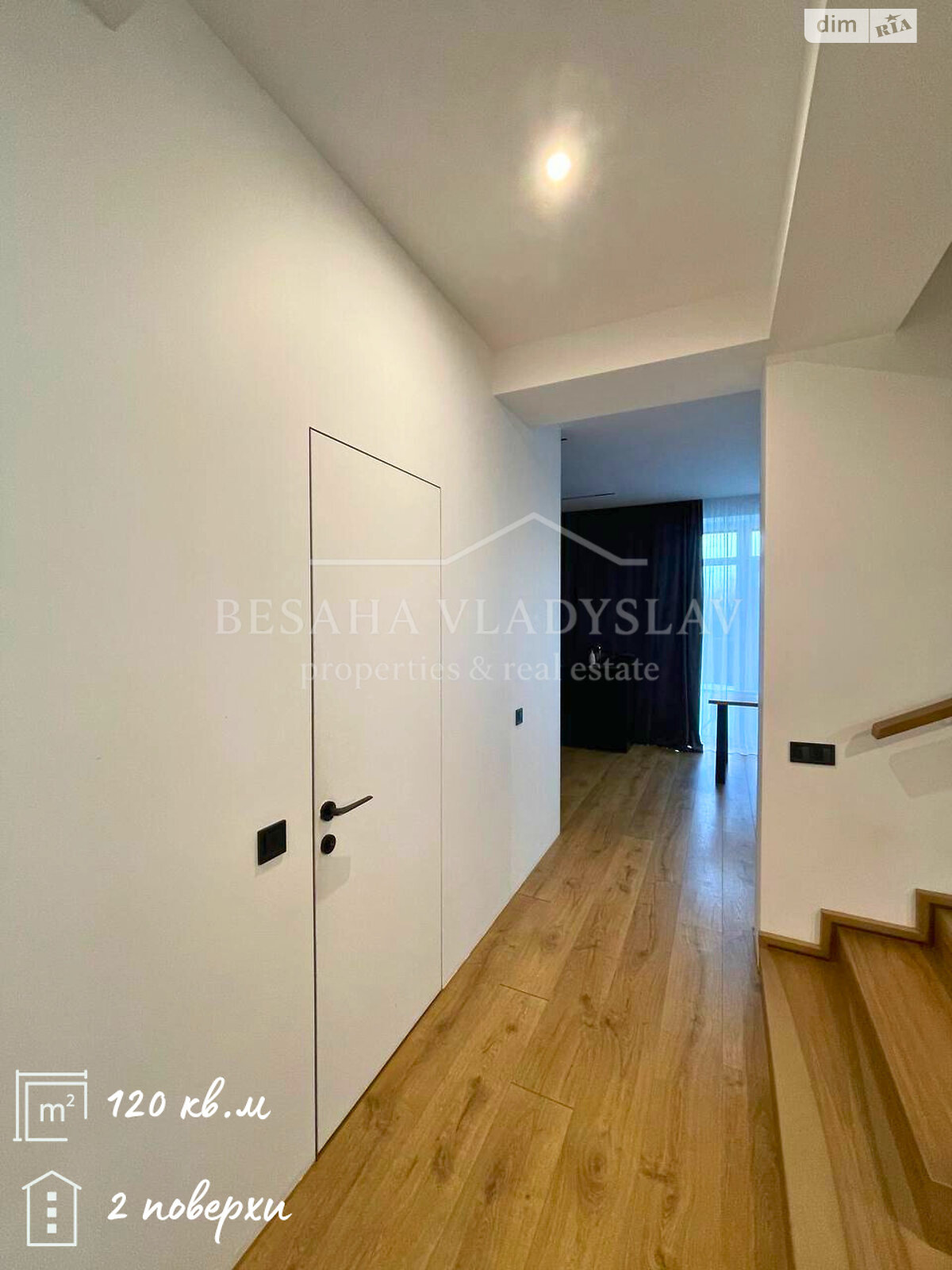 двухэтажный таунхаус, 120 кв. м, кирпич. Сдается помесячно в Днепре, в районе Самарский фото 1