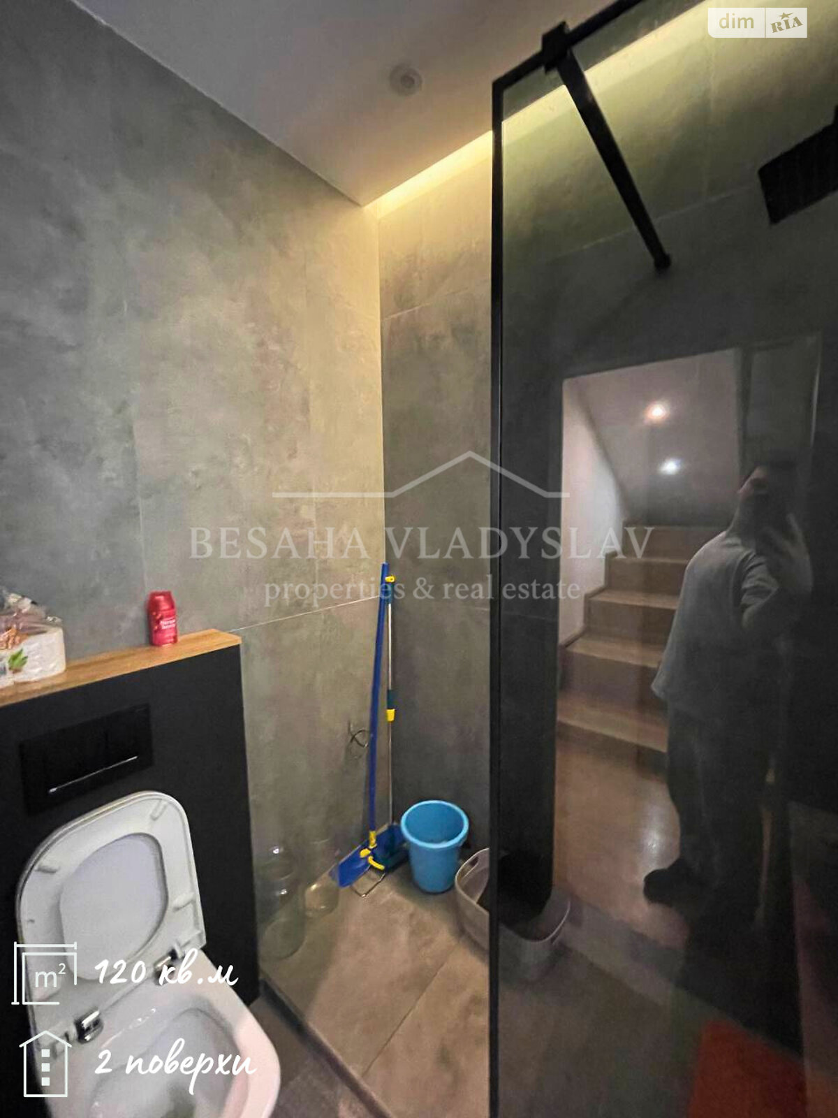 двухэтажный таунхаус, 120 кв. м, кирпич. Сдается помесячно в Днепре, в районе Самарский фото 1