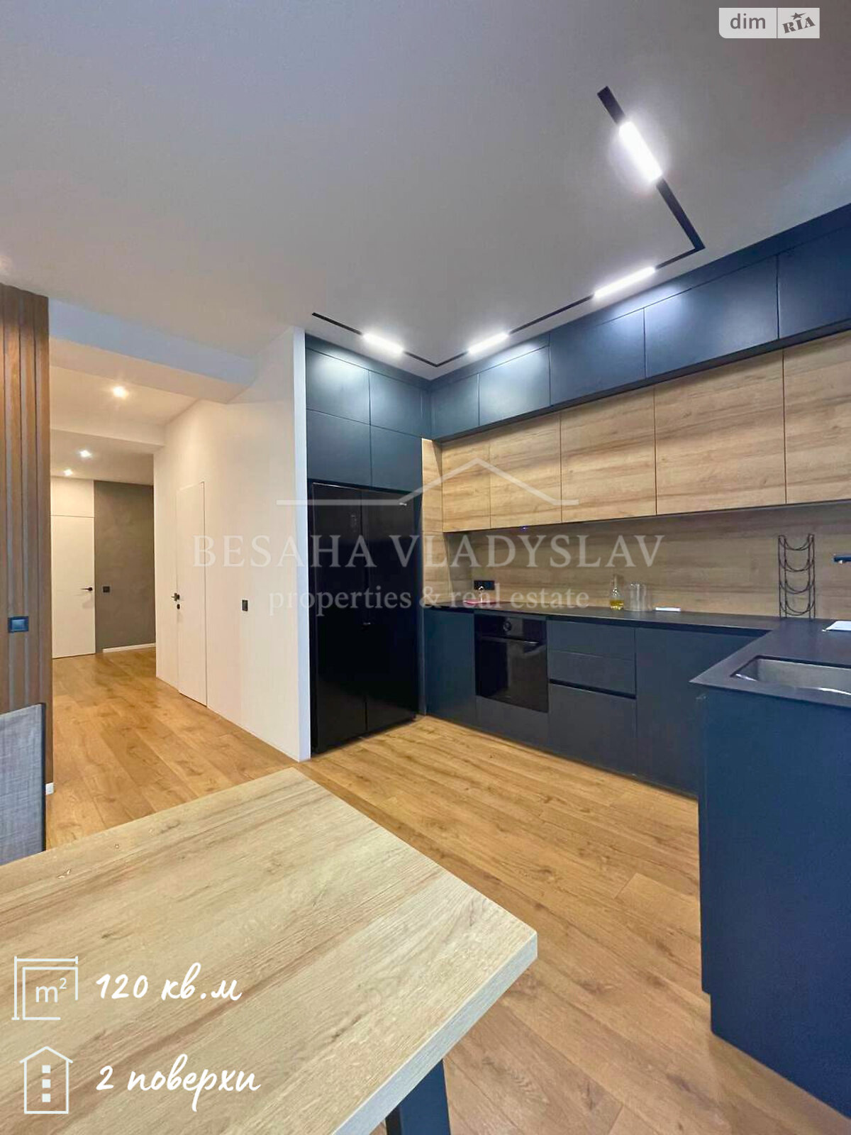 двухэтажный таунхаус, 120 кв. м, кирпич. Сдается помесячно в Днепре, в районе Самарский фото 1