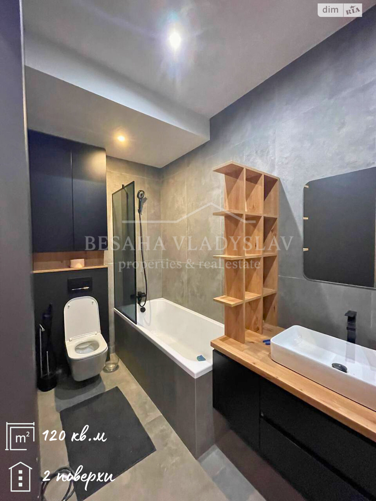 двухэтажный таунхаус, 120 кв. м, кирпич. Сдается помесячно в Днепре, в районе Самарский фото 1