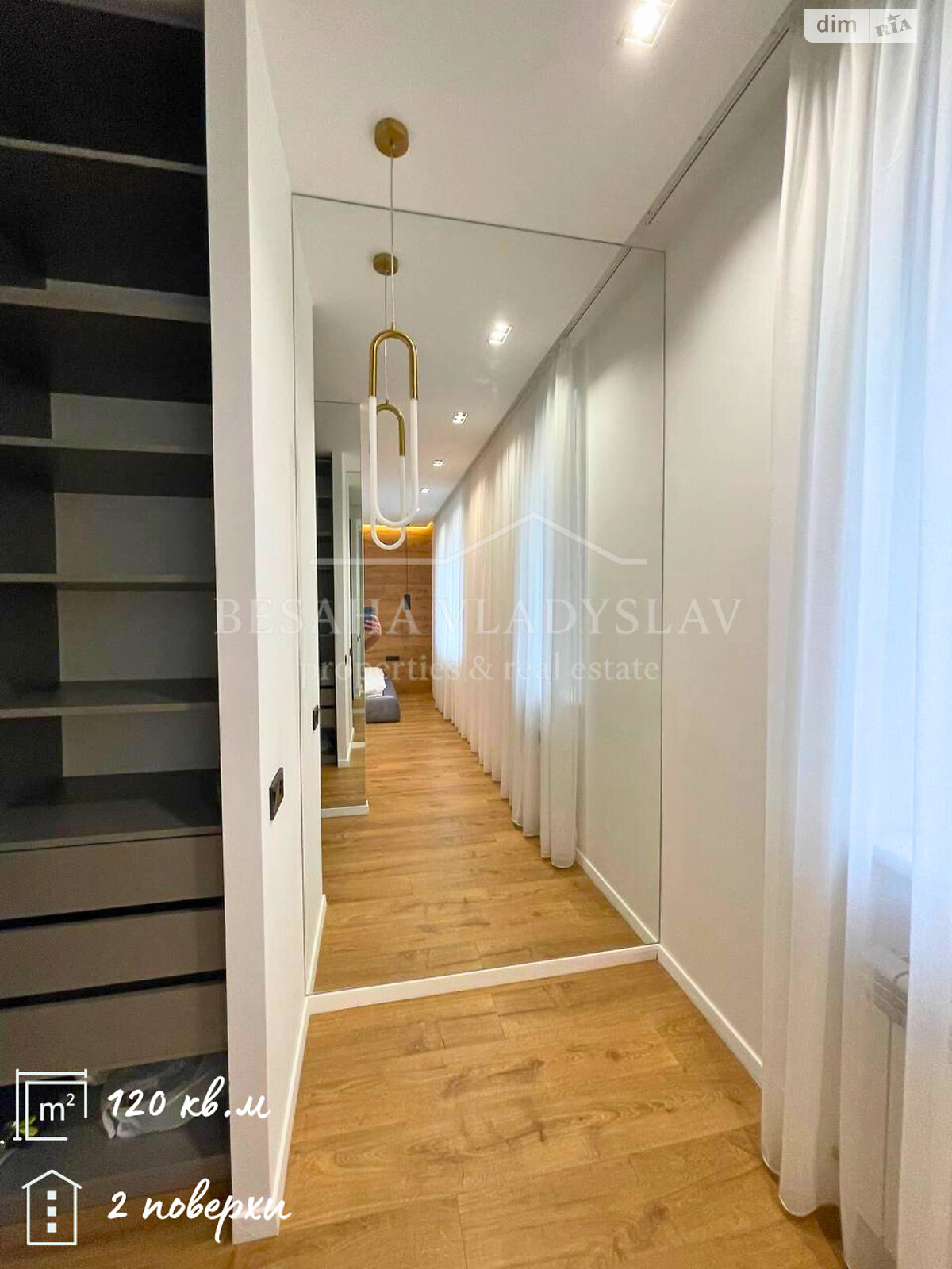 двухэтажный таунхаус, 120 кв. м, кирпич. Сдается помесячно в Днепре, в районе Самарский фото 1