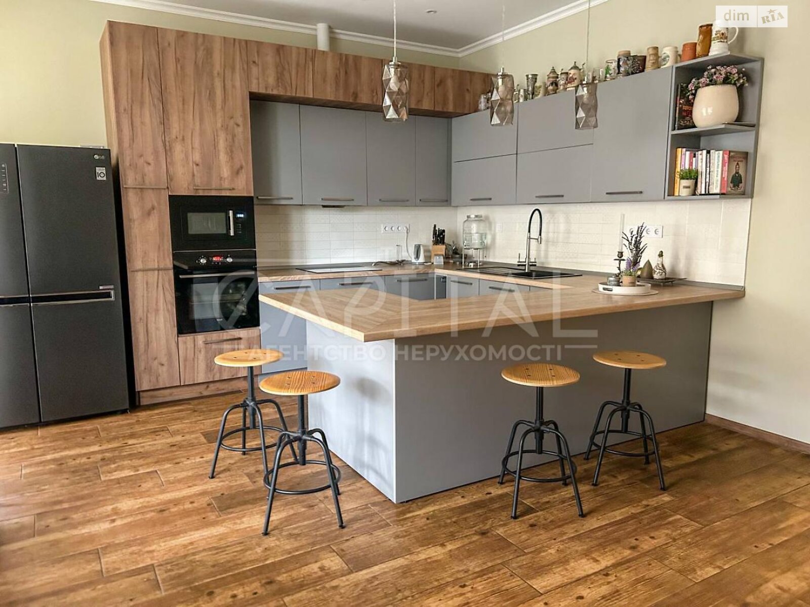 двоповерховий таунхаус, 270 кв. м, цегла. Здається помісячно в Крюківщині фото 1