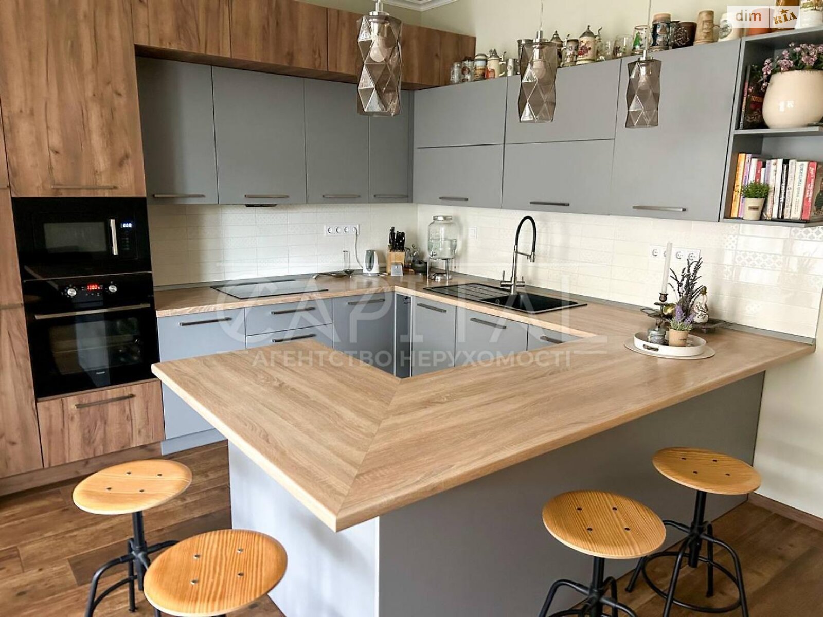 двоповерховий таунхаус, 270 кв. м, цегла. Здається помісячно в Крюківщині фото 1