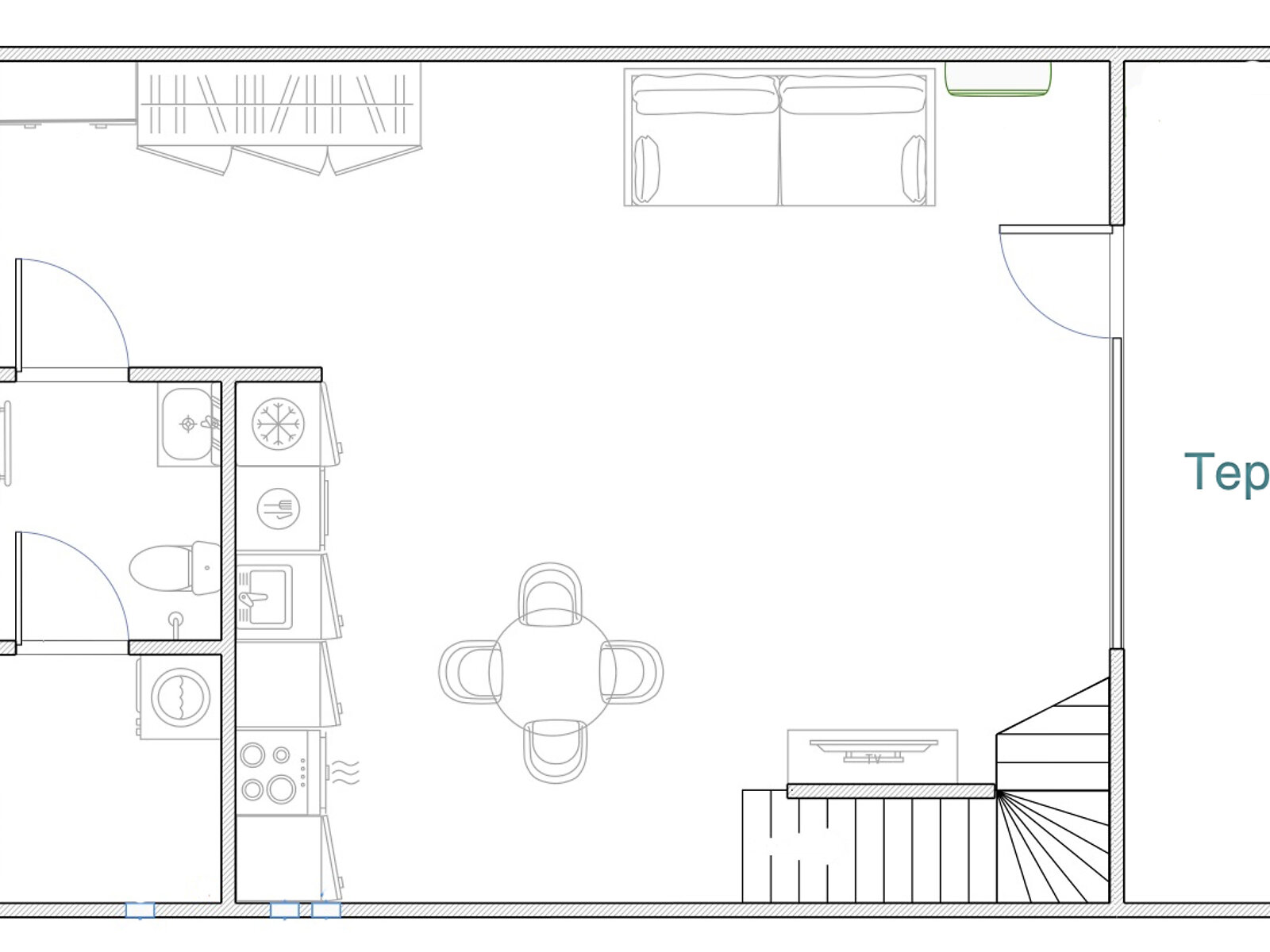 двухэтажный таунхаус, 90 кв. м, кирпич. Сдается помесячно в Новых Петровцах фото 1 двухэтажный таунхаус, 90 кв. м, кирпич. Сдается помесячно в Новых Петровцах фото 1
