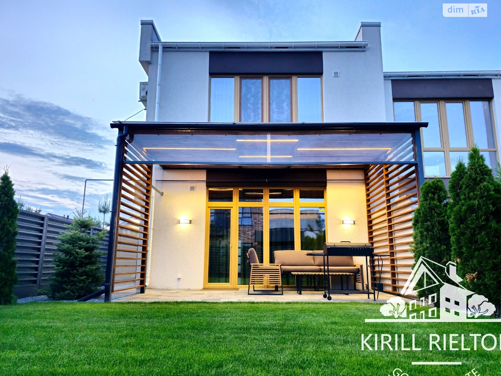 двоповерховий таунхаус, 117 кв. м, газобетон. Здається помісячно в Слобожанському фото 1