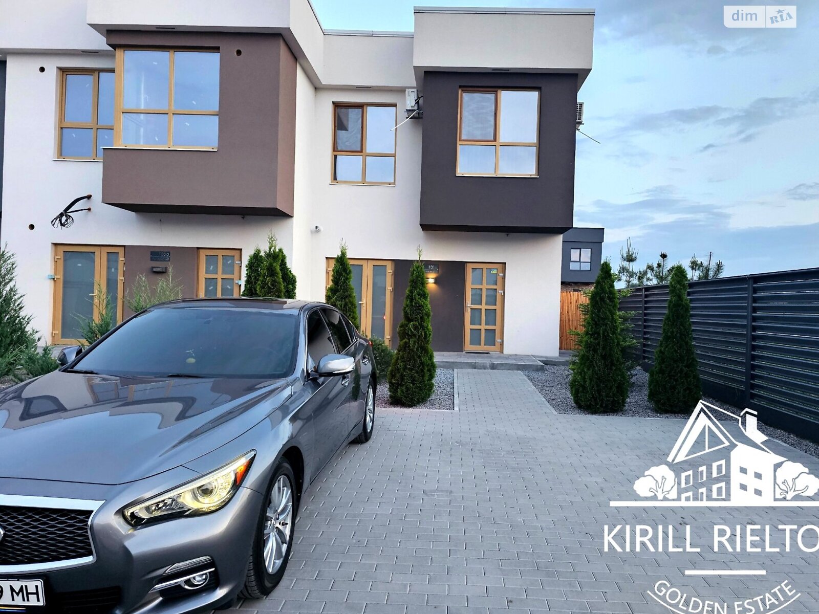 двоповерховий таунхаус, 117 кв. м, газобетон. Здається помісячно в Слобожанському фото 1