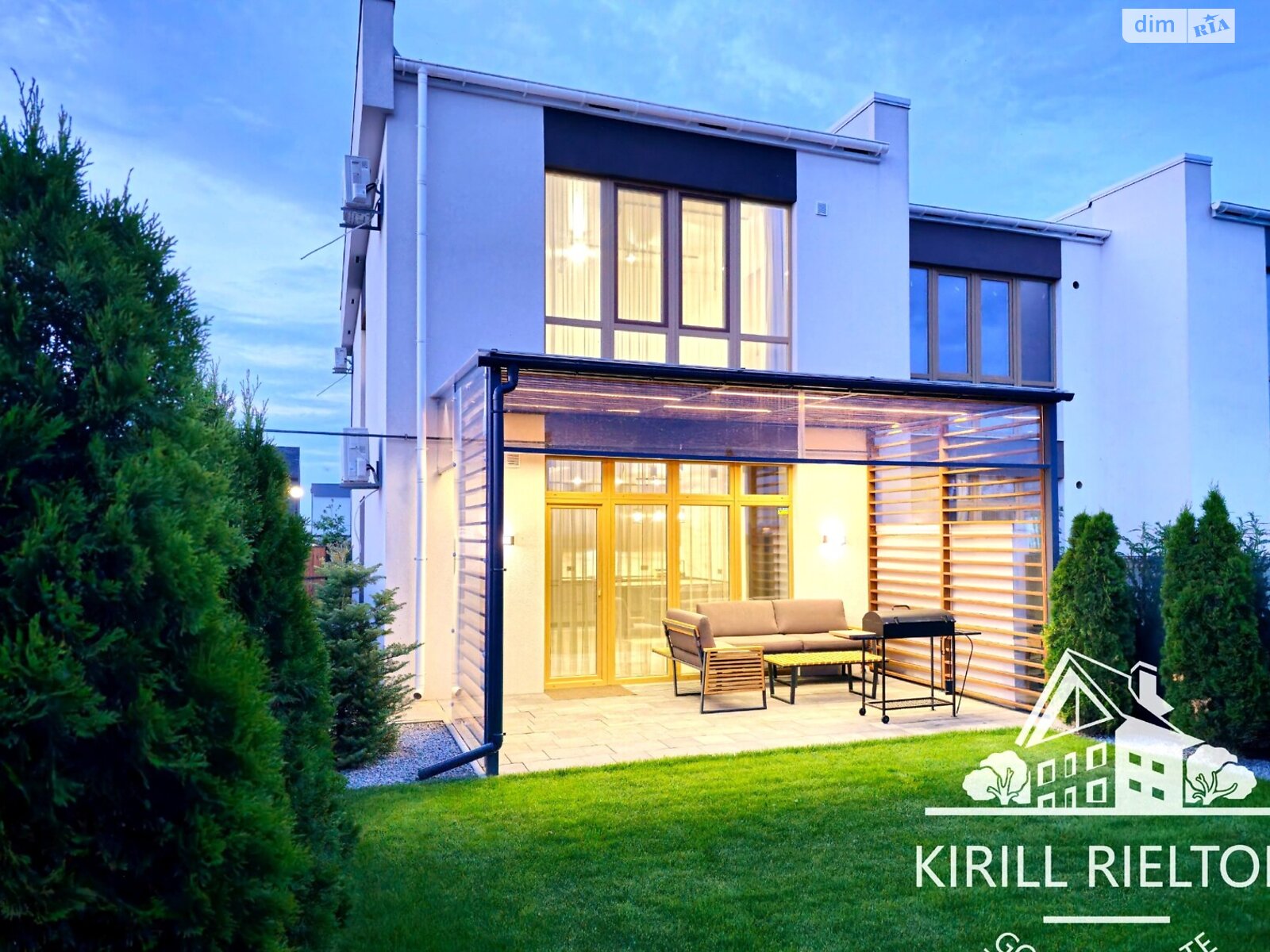 двоповерховий таунхаус, 117 кв. м, газобетон. Здається помісячно в Слобожанському фото 1