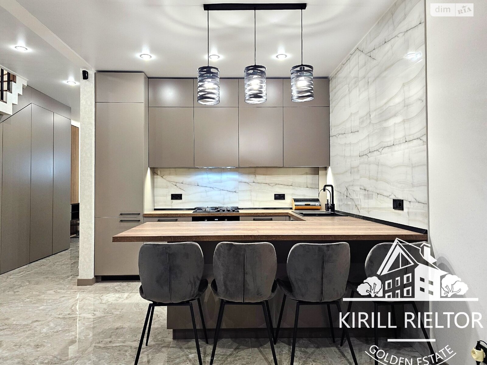 двоповерховий таунхаус, 117 кв. м, газобетон. Здається помісячно в Слобожанському фото 1