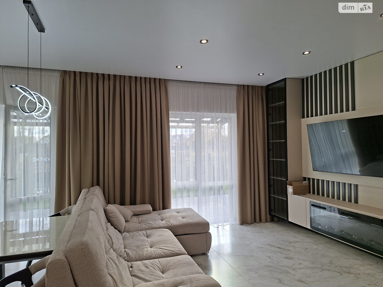 двухэтажный таунхаус, 120 кв. м, кирпич. Сдается помесячно в Софиевской Борщаговке фото 1