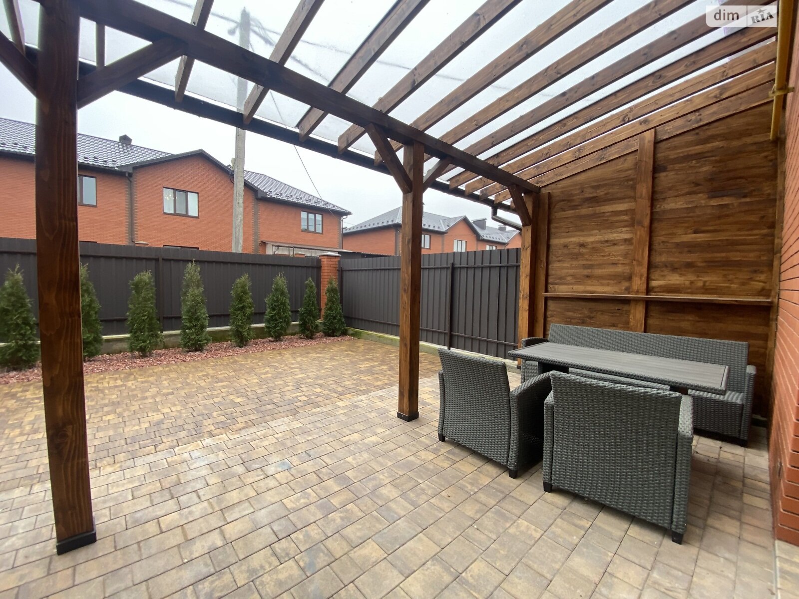 двоповерховий таунхаус, 135 кв. м, кирпич. Здається помісячно в Зарванцях фото 1