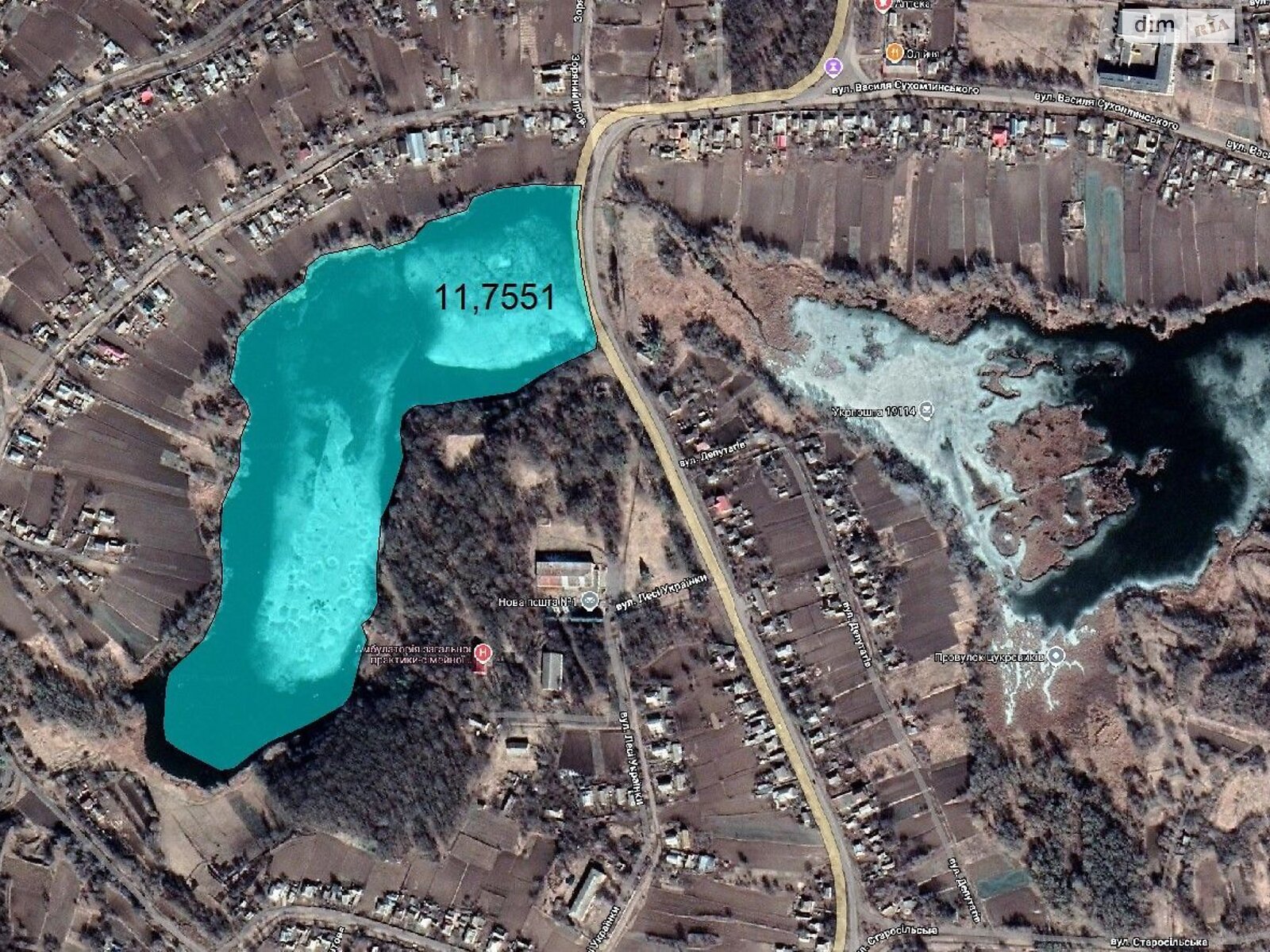 Аренда земли коммерческого назначения в Цибулове, цена: 47 890 грн за объект фото 1