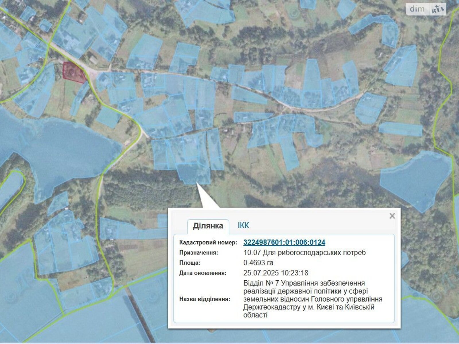 Аренда земли коммерческого назначения в Яхнах, цена: 34 449 грн за объект фото 1