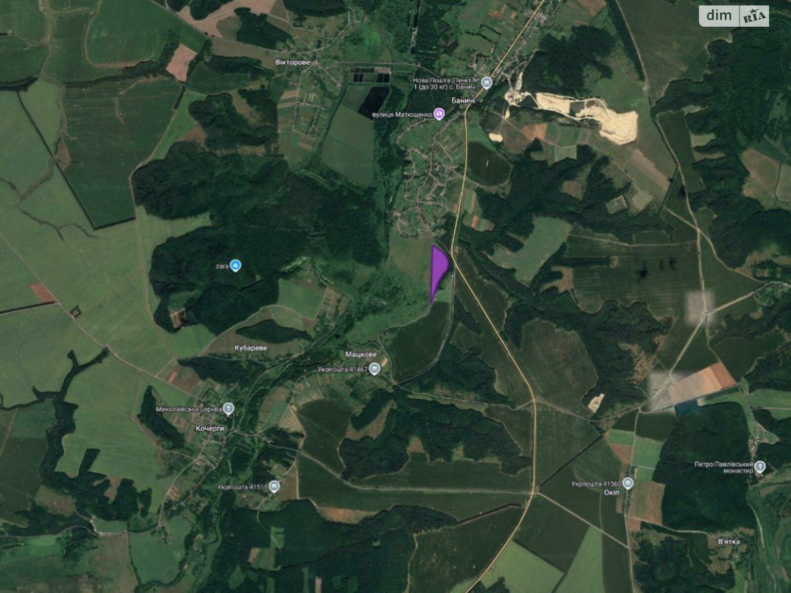 Оренда землі сільськогосподарського призначення в Баничі, ціна: 35 500 грн за об’єкт фото 1