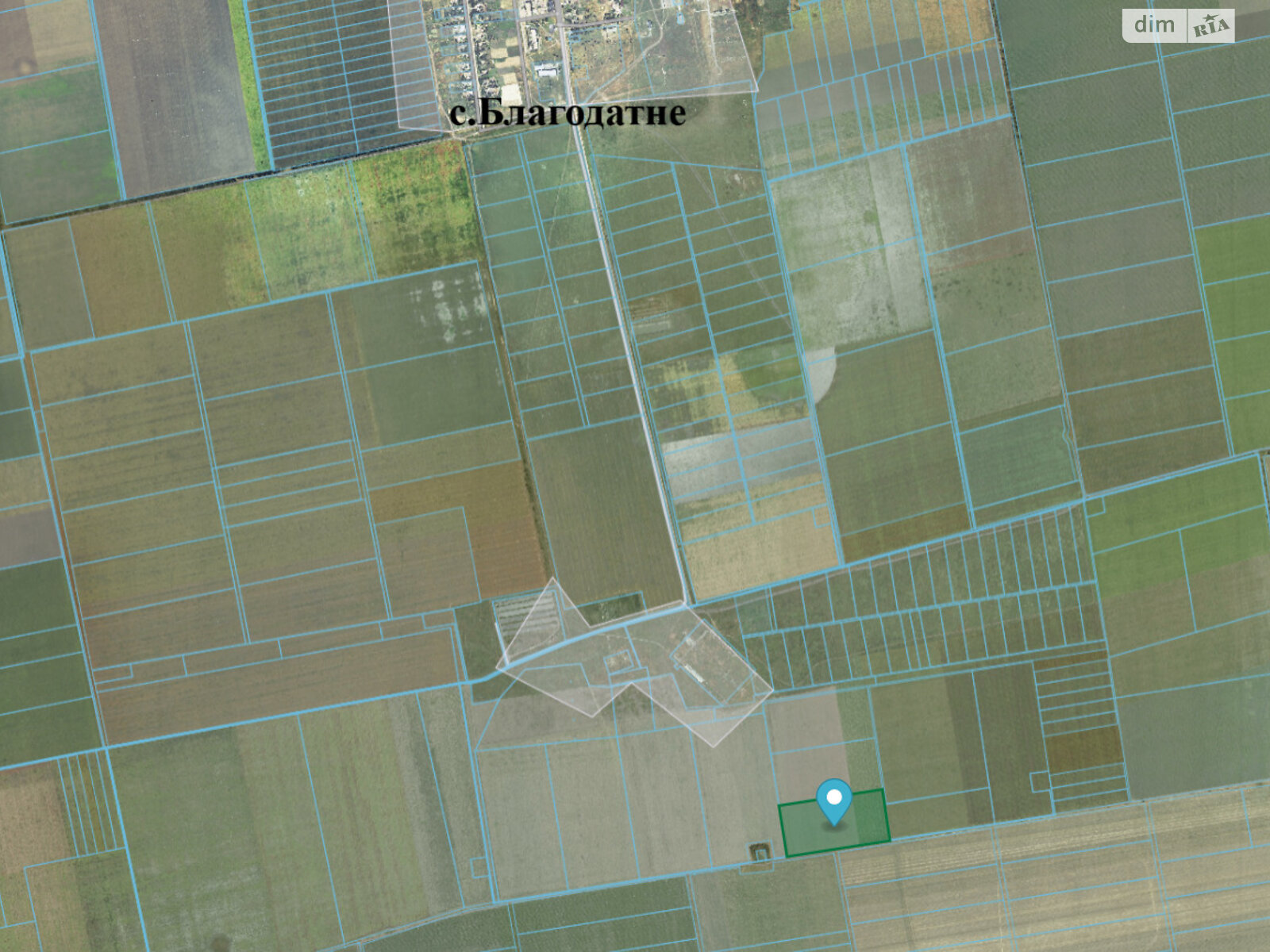 Оренда землі сільськогосподарського призначення в Благодатне, ціна: 16 306 грн за об’єкт фото 1