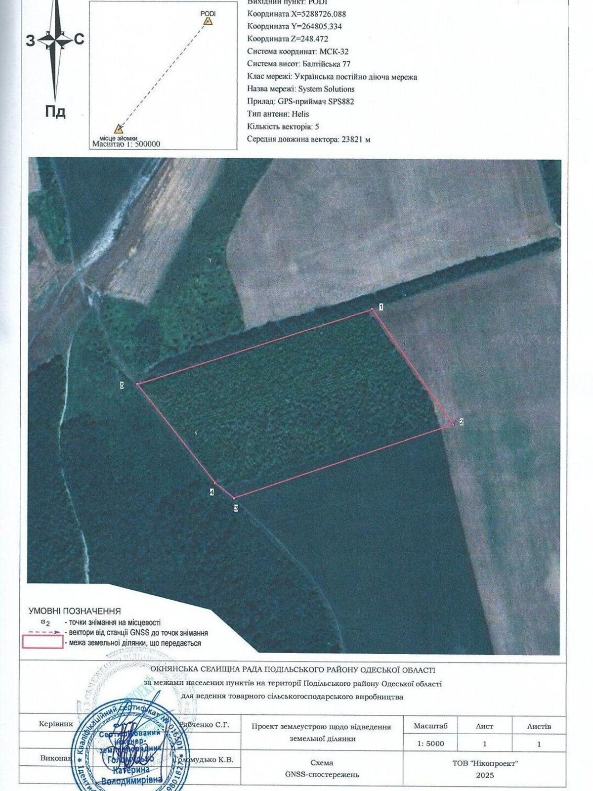 Оренда землі сільськогосподарського призначення в Чорній, ціна: 89 955 грн за об’єкт фото 1