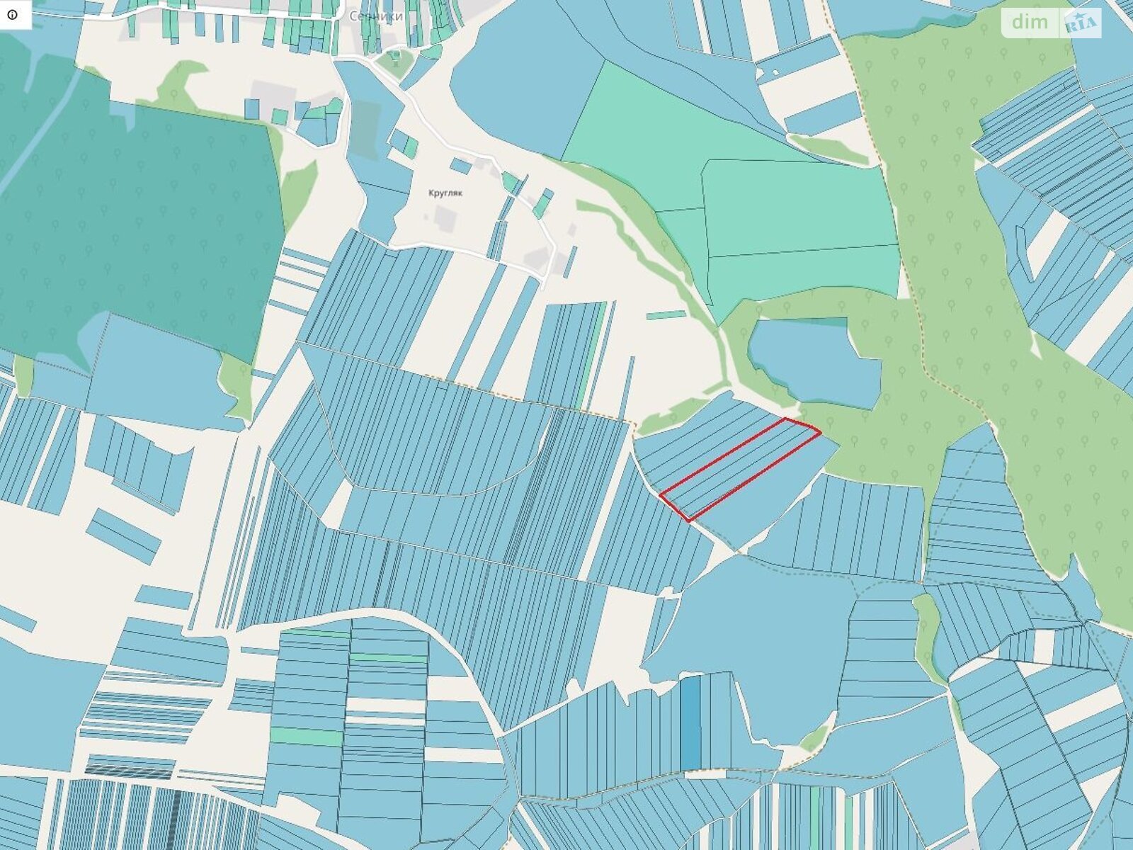 Оренда землі сільськогосподарського призначення в Ланах, ціна: 2 961 грн за об’єкт фото 1