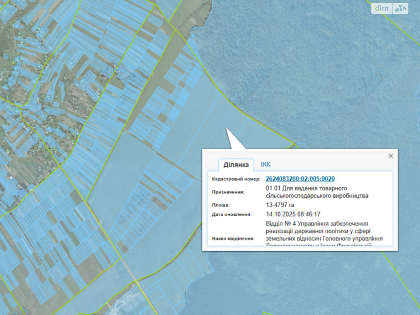 Оренда землі сільськогосподарського призначення в Лісовій Тарновиці, ціна: 7 641 грн за об’єкт фото 1