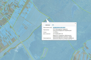 Оренда землі сільськогосподарського призначення в Лісовій Тарновиці, ціна: 7 978 грн за об’єкт фото 1