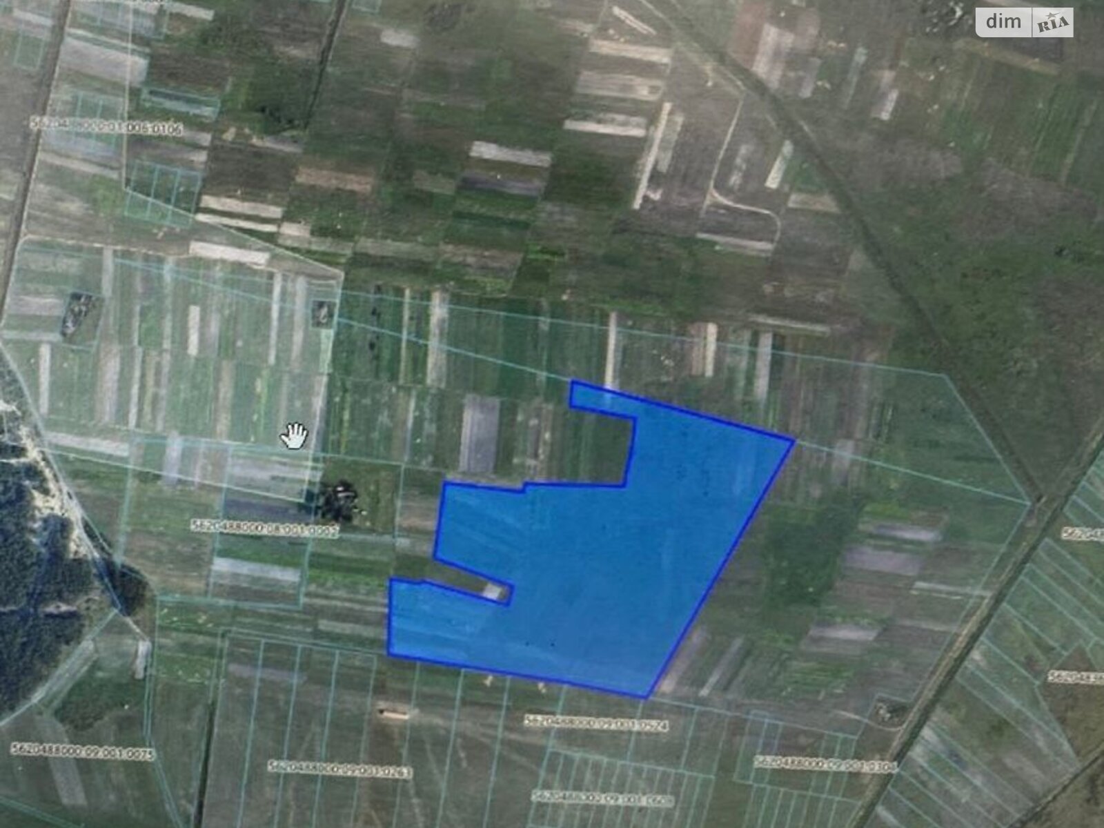 Оренда землі сільськогосподарського призначення в Полянах, ціна: 17 173 грн за об’єкт фото 1