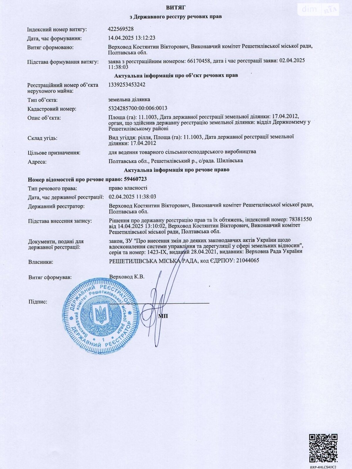 Оренда землі сільськогосподарського призначення в Решетилівці, ціна: 28 641 грн за об’єкт фото 1 Оренда землі сільськогосподарського призначення в Решетилівці, ціна: 28 641 грн за об’єкт фото 1