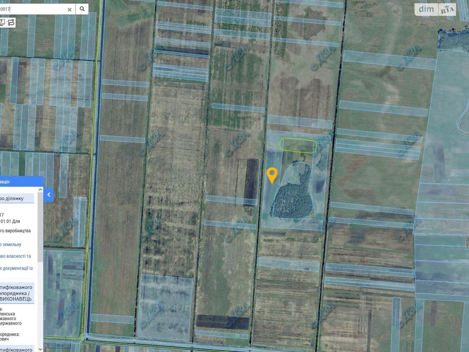 Аренда земли сельскохозяйственного назначения в Самарах-Ореховых, цена: 11 258 грн за объект фото 1 Аренда земли сельскохозяйственного назначения в Самарах-Ореховых, цена: 11 258 грн за объект фото 1