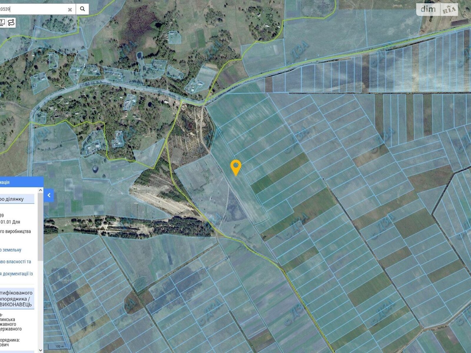 Оренда землі сільськогосподарського призначення в Самарах, ціна: 3 932 грн за об’єкт фото 1