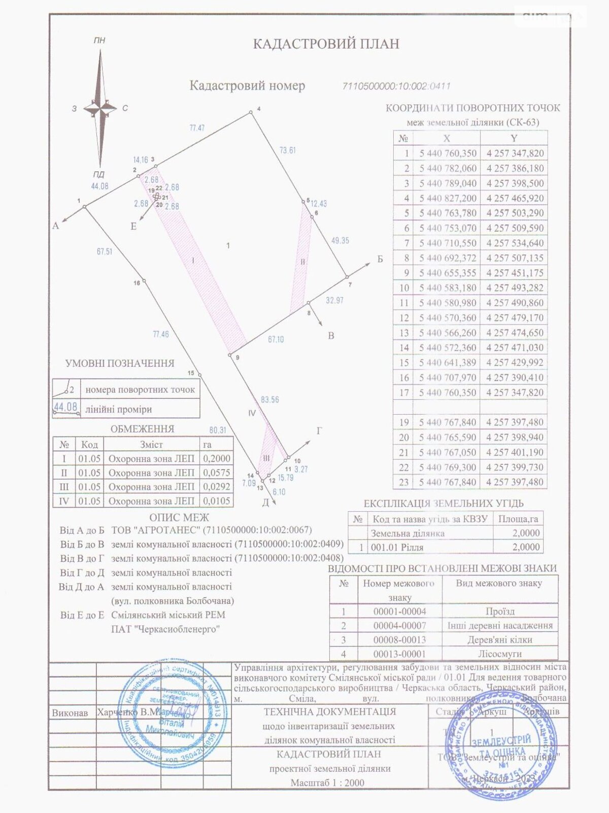 Аренда земли сельскохозяйственного назначения в Смеле, цена: 9 237 грн за объект фото 1 Аренда земли сельскохозяйственного назначения в Смеле, цена: 9 237 грн за объект фото 1