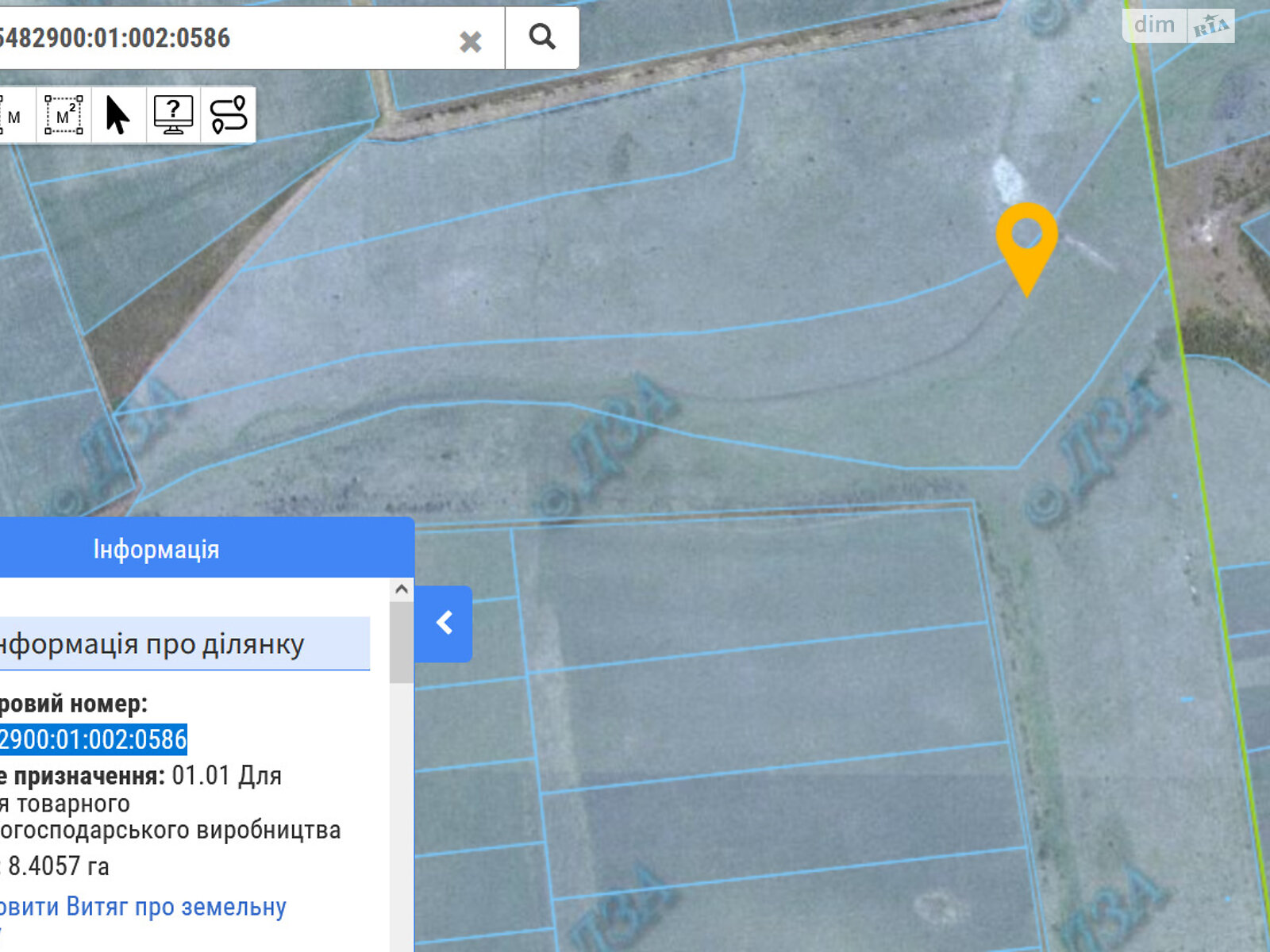 Аренда земли сельскохозяйственного назначения в Старых Маяках, цена: 37 219 грн за объект фото 1