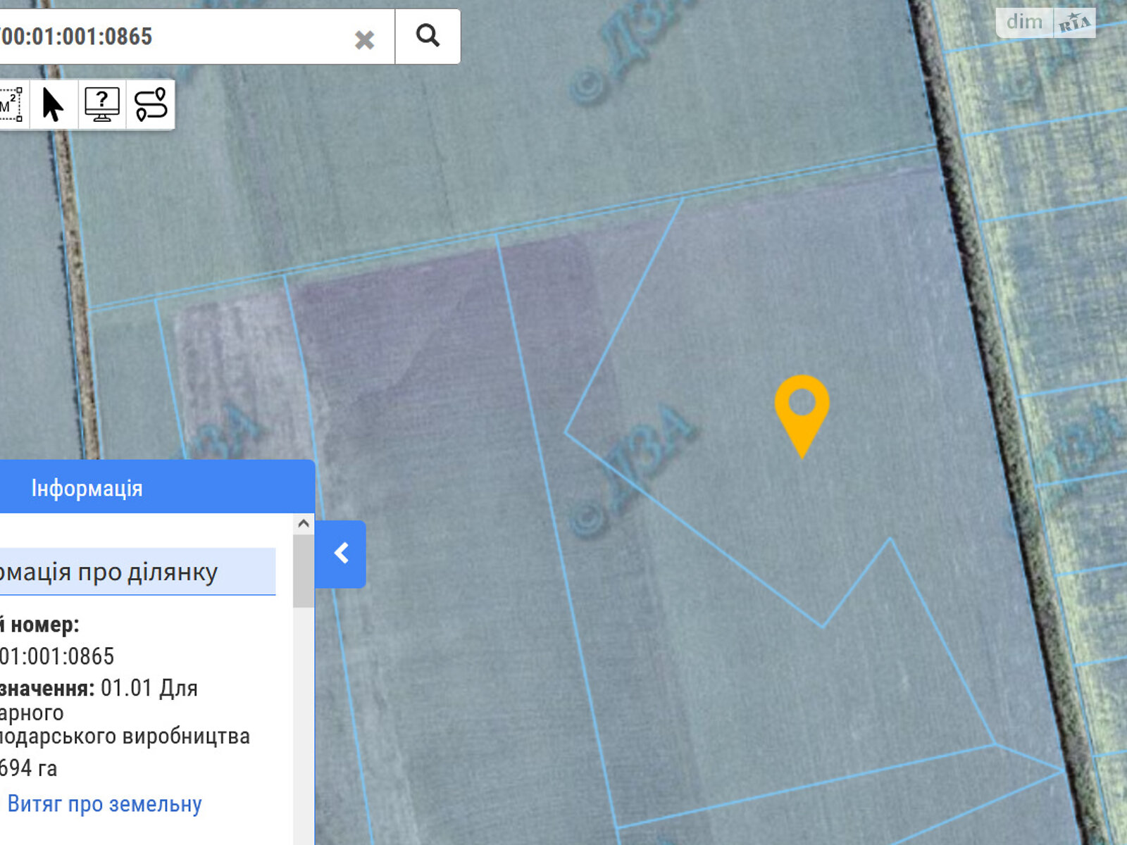 Оренда землі сільськогосподарського призначення в Старих Маяках, ціна: 59 828 грн за об’єкт фото 1