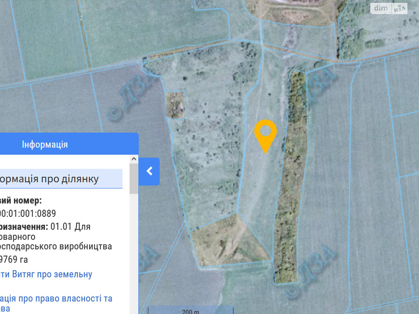 Аренда земли сельскохозяйственного назначения в Старых Маяках, цена: 17 806 грн за объект фото 1