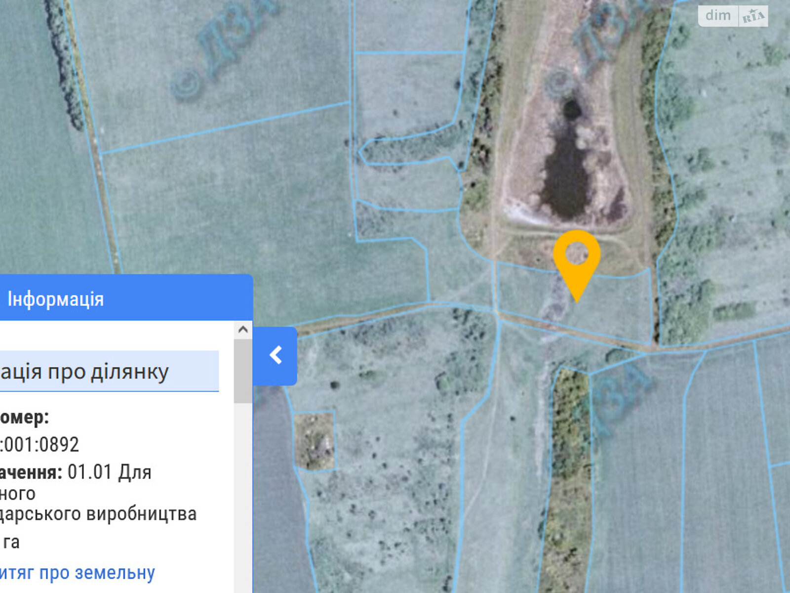 Аренда земли сельскохозяйственного назначения в Старых Маяках, цена: 4 359 грн за объект фото 1