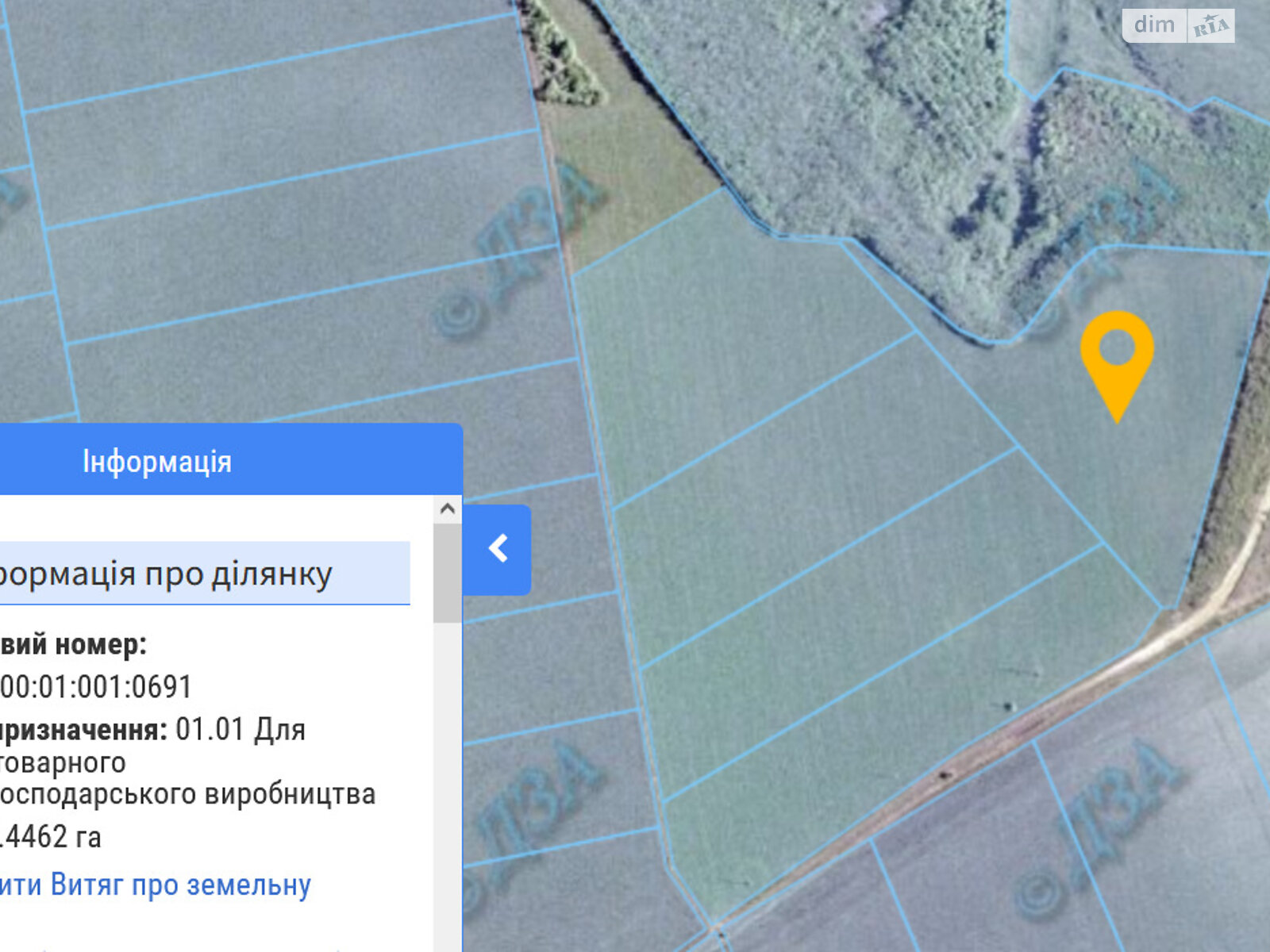 Аренда земли сельскохозяйственного назначения в Старых Маяках, цена: 5 155 грн за объект фото 1