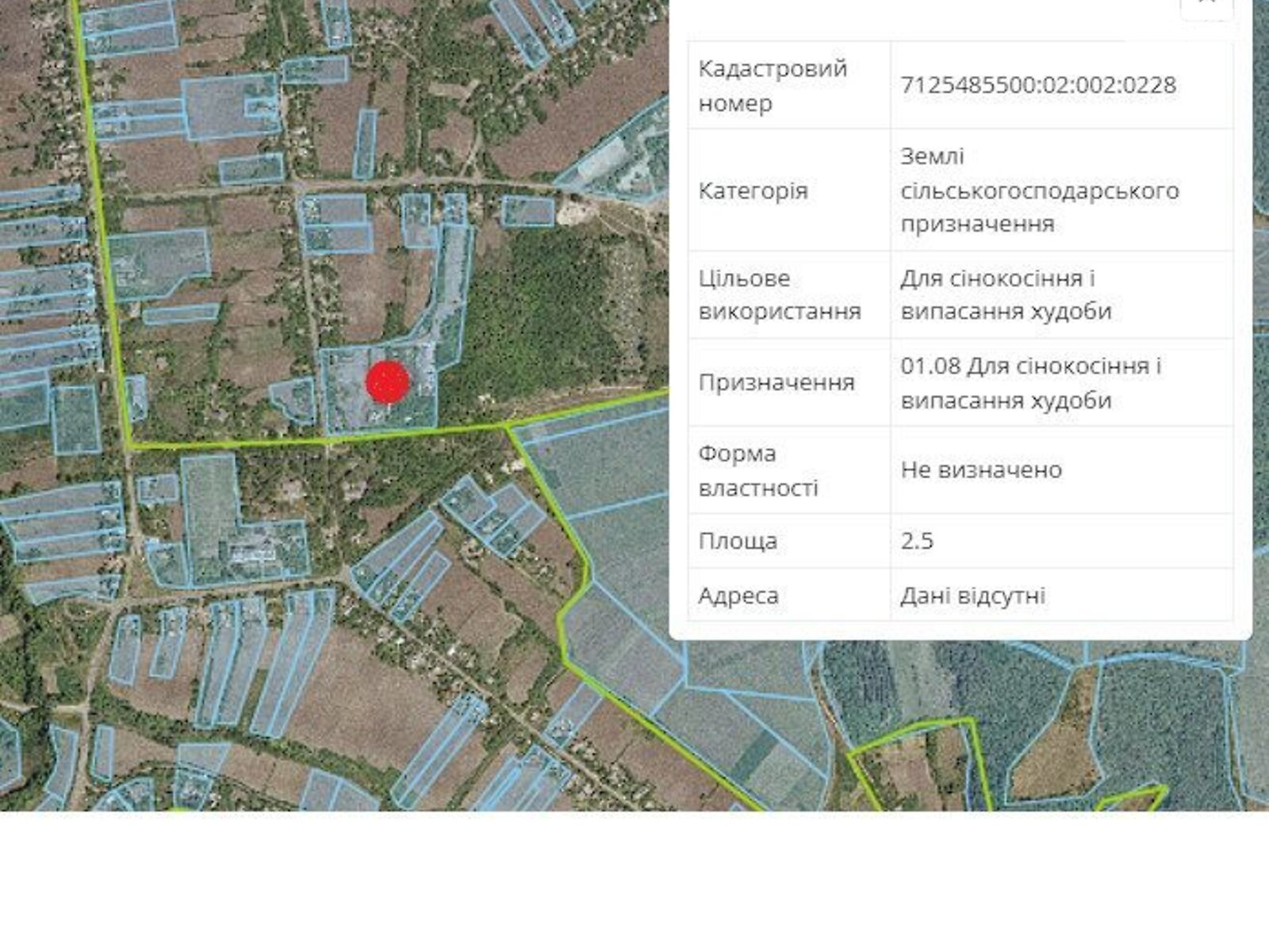 Аренда земли сельскохозяйственного назначения в Стецовке, цена: 1 266 грн за объект фото 1 Аренда земли сельскохозяйственного назначения в Стецовке, цена: 1 266 грн за объект фото 1
