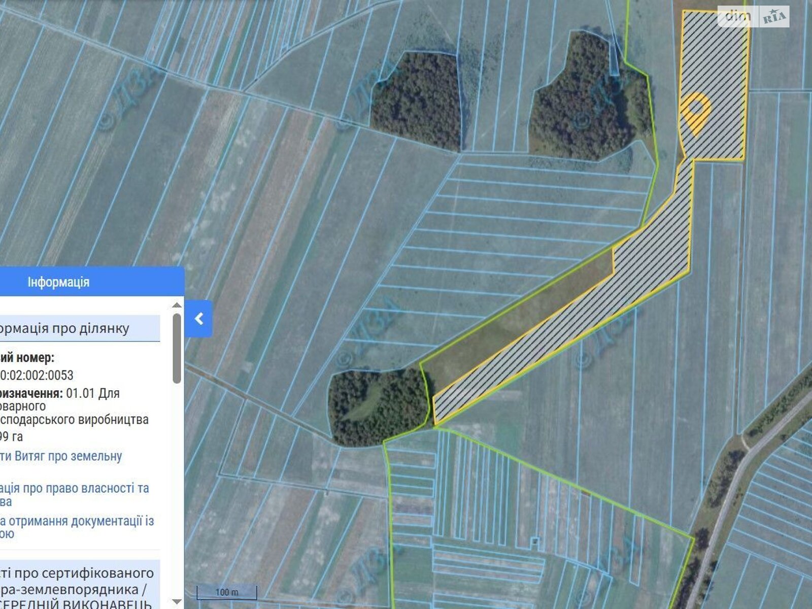 Аренда земли сельскохозяйственного назначения в Тростянце, цена: 95 840 грн за объект фото 1