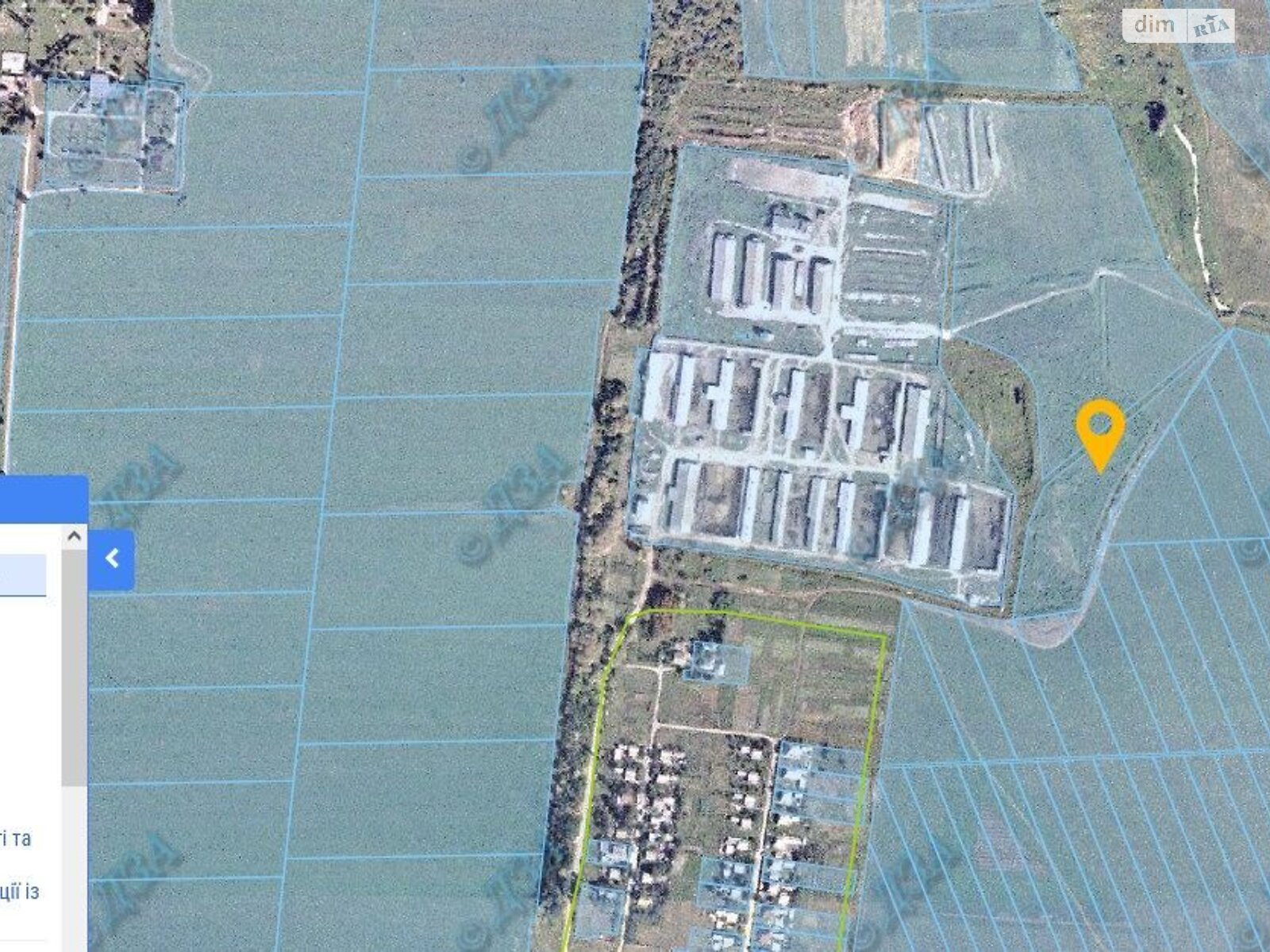 Оренда землі сільськогосподарського призначення в Великому Дальнику, ціна: 7 582 грн за об’єкт фото 1 Оренда землі сільськогосподарського призначення в Великому Дальнику, ціна: 7 582 грн за об’єкт фото 1