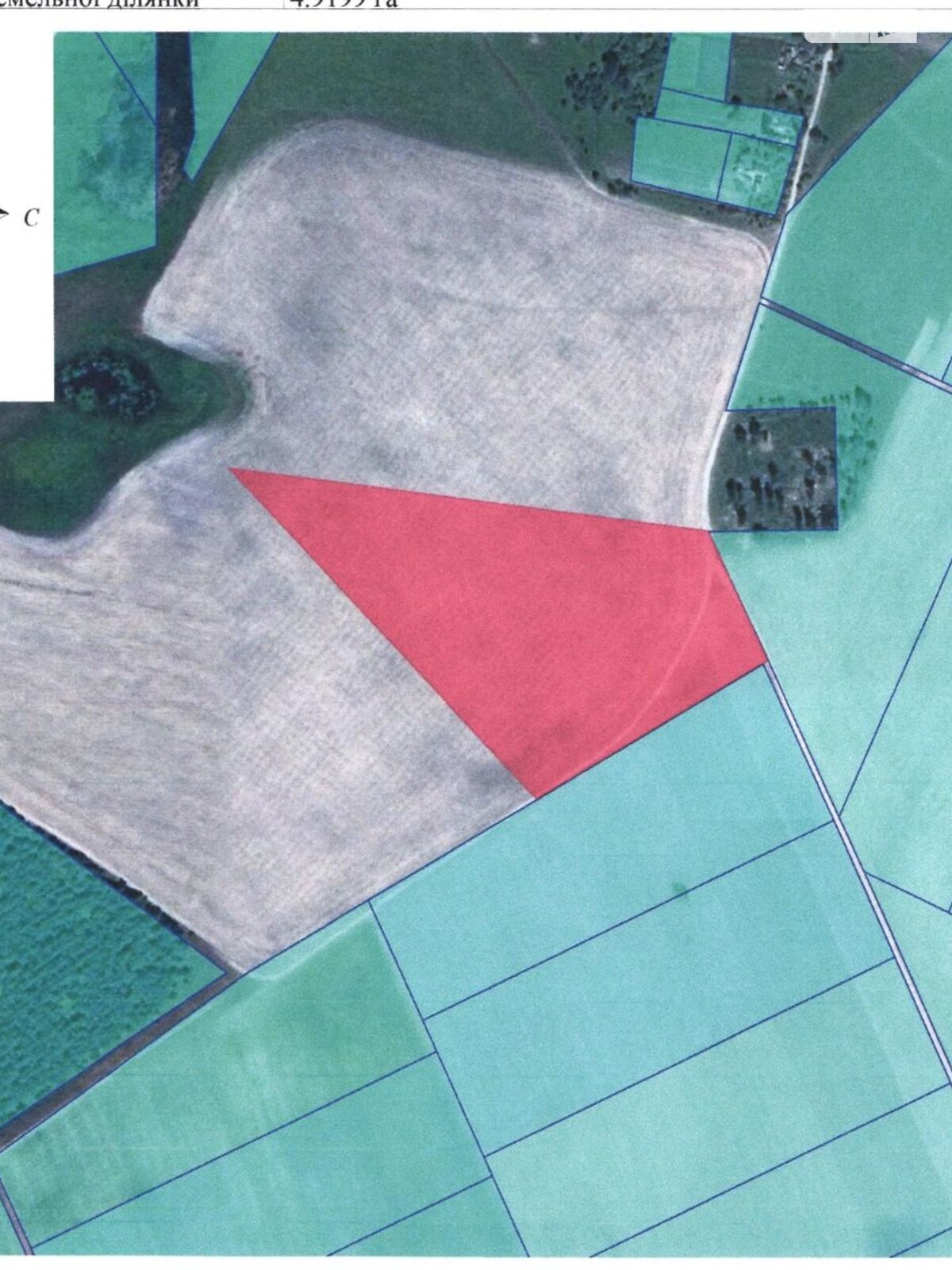 Аренда земли сельскохозяйственного назначения в Виленке, цена: 15 753 грн за объект фото 1