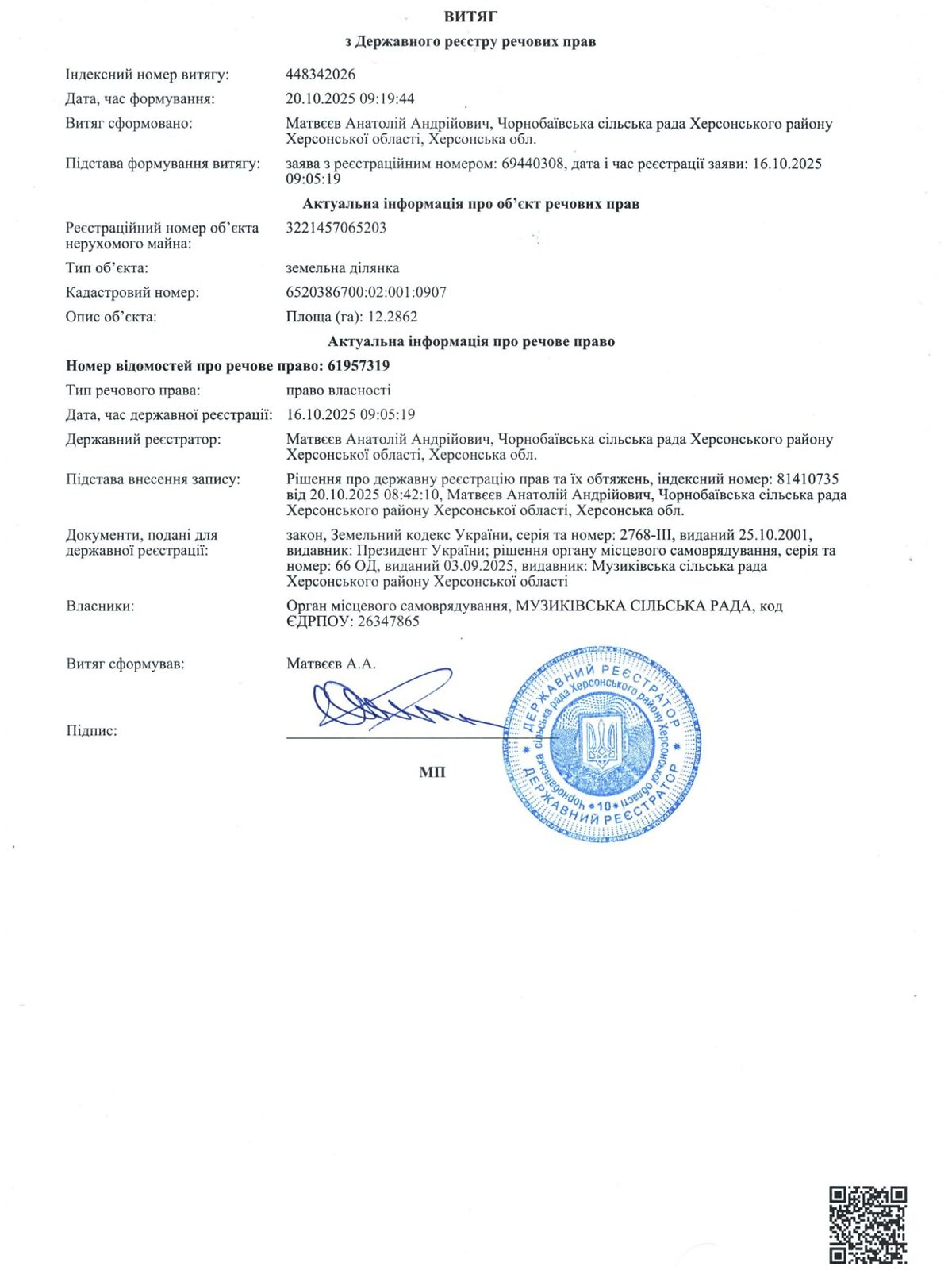 Оренда землі сільськогосподарського призначення в Загорянівці, ціна: 9 352 грн за об’єкт фото 1