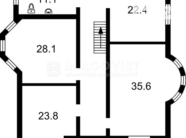 двухэтажный дом с камином, 440 кв. м, кирпич. Продажа в Гореничах (Киевская обл.) фото 1 двухэтажный дом с камином, 440 кв. м, кирпич. Продажа в Гореничах (Киевская обл.) фото 1